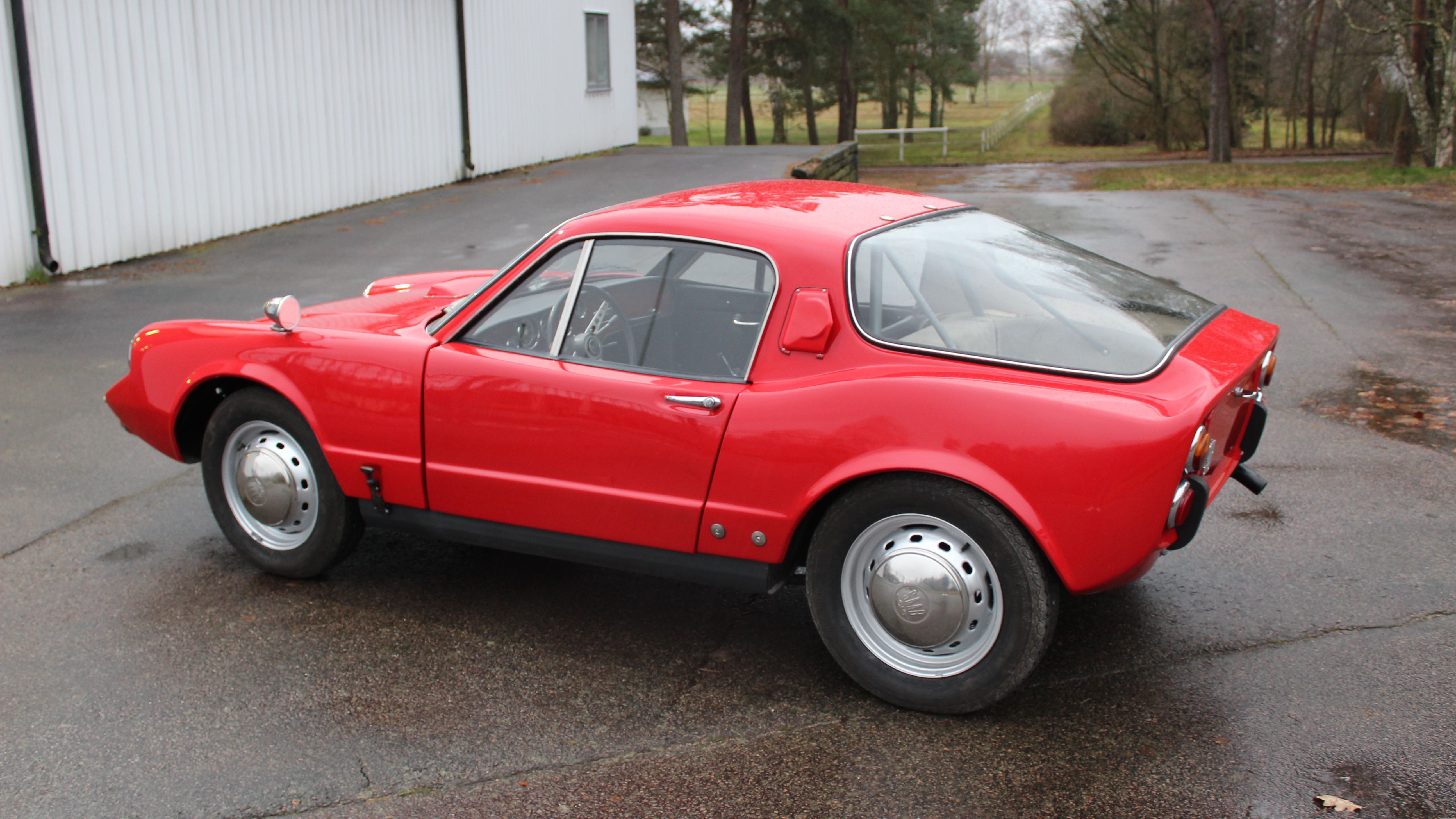 saab Sonett snett bak vänster